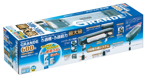 上部フィルターは掃除が簡単