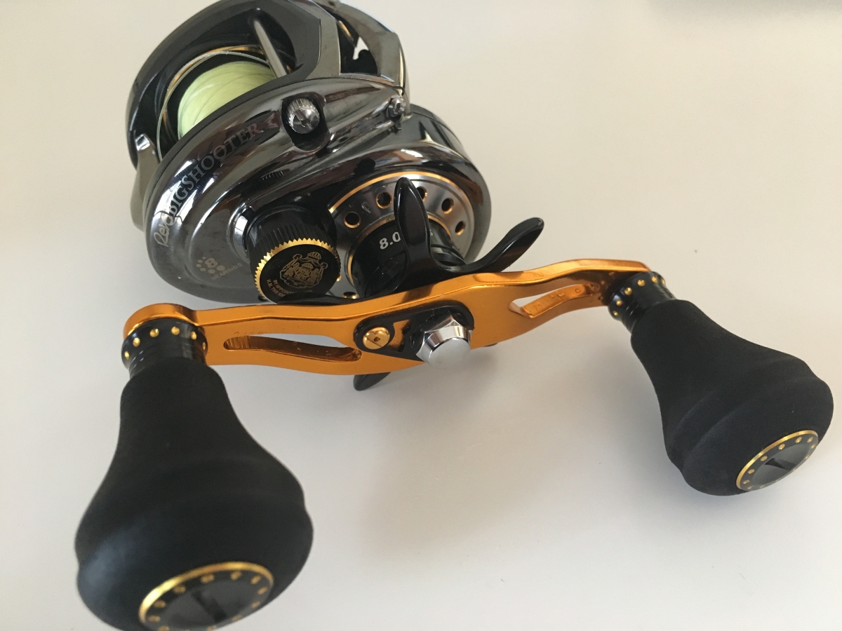 ビッグシューターコンパクトは怪魚釣りにも